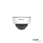 8MP IP, Mini Dome, 3.6~10mm Motorized Zoom, Up to 164ft IR Range, 120dB WDR, SD Card Slot, PoE, IP67, IK10, Starlight, Ultra Low Light (0.009Lux), Multi port: Built-in Mic, Alarm I/O, Audio out, DC 12V, VCA2.0: Intrusion Detection/ Region Entrance/ Region Exiting/ Advanced Motion Detection/ Tamper Detection/ Line Crossing/ Loitering/ Object Left/Removed, Msense AI Features, NDAA Compliant