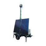 1600W Solar Trailer 24' MAST 4X200aHx12.8V