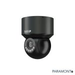 4 Megapixel IP Plug & Play, Outdoor PTZ, 2.8-12mm Motorized Auto-Focus, Up to 164’ IR Range, Flashing White Deterrent Light and/or Siren, WDR, Built-in Mic + Speaker, SD Card Slot, 12VDC/PoE+